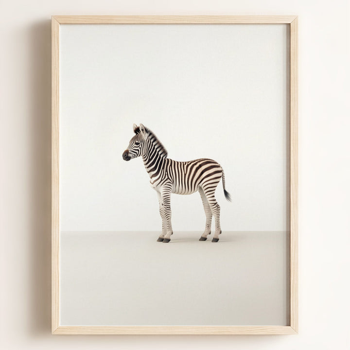 Studio Zebra Art Print