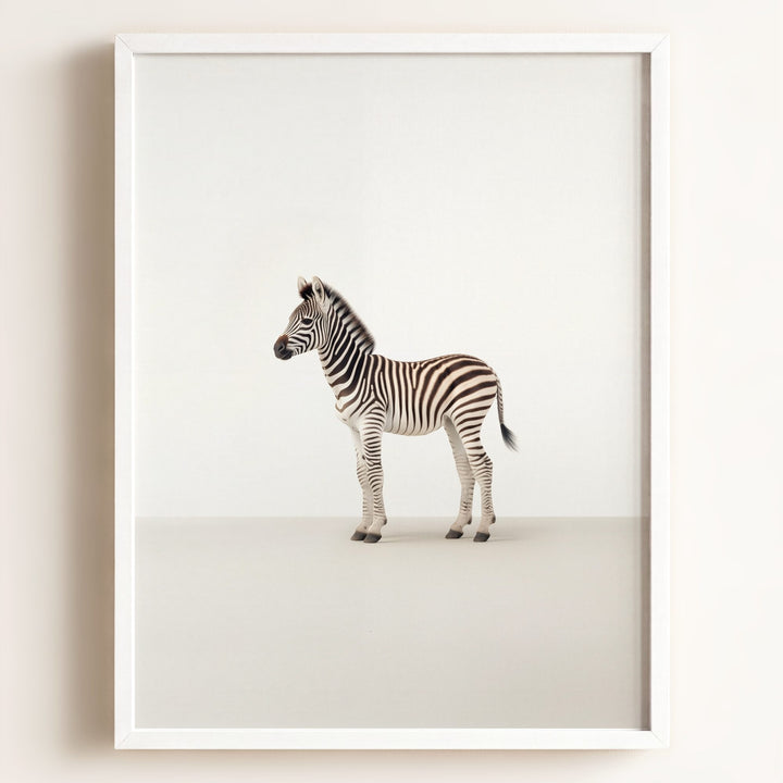Studio Zebra Art Print