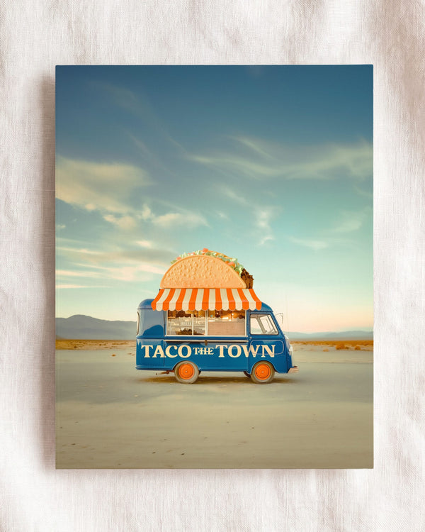 Taco the Town Food Truck Art