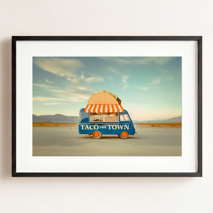 Taco the Town Food Truck Art