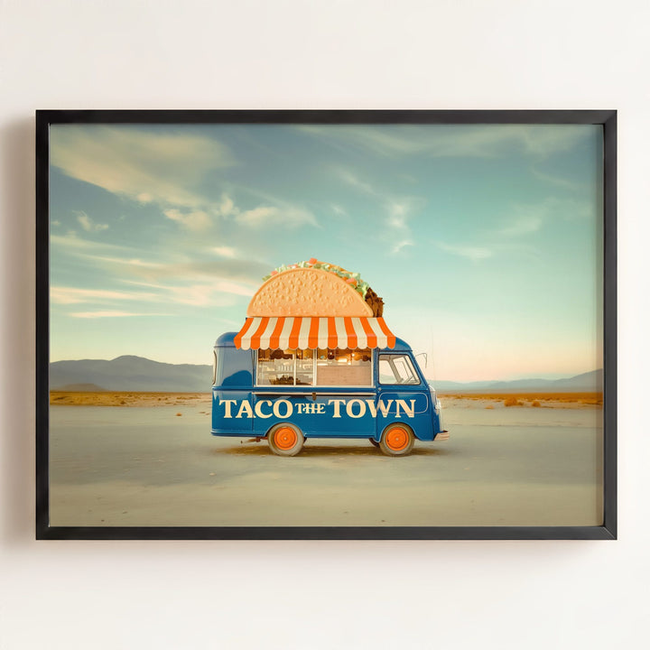Taco the Town Food Truck Art