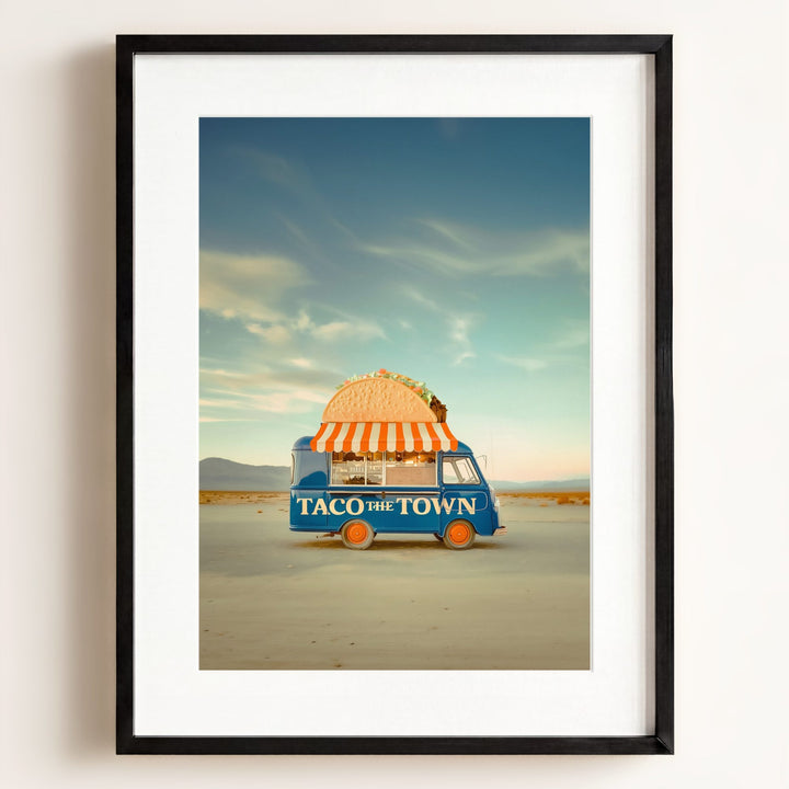 Taco the Town Food Truck Art