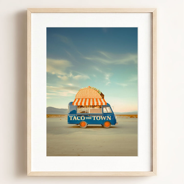 Taco the Town Food Truck Art