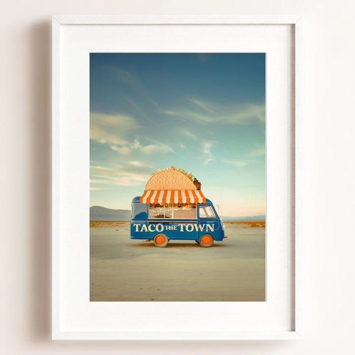 Taco the Town Food Truck Art