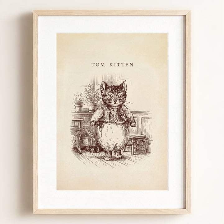 The Beatrix Potter Inspired Antique Ink Series