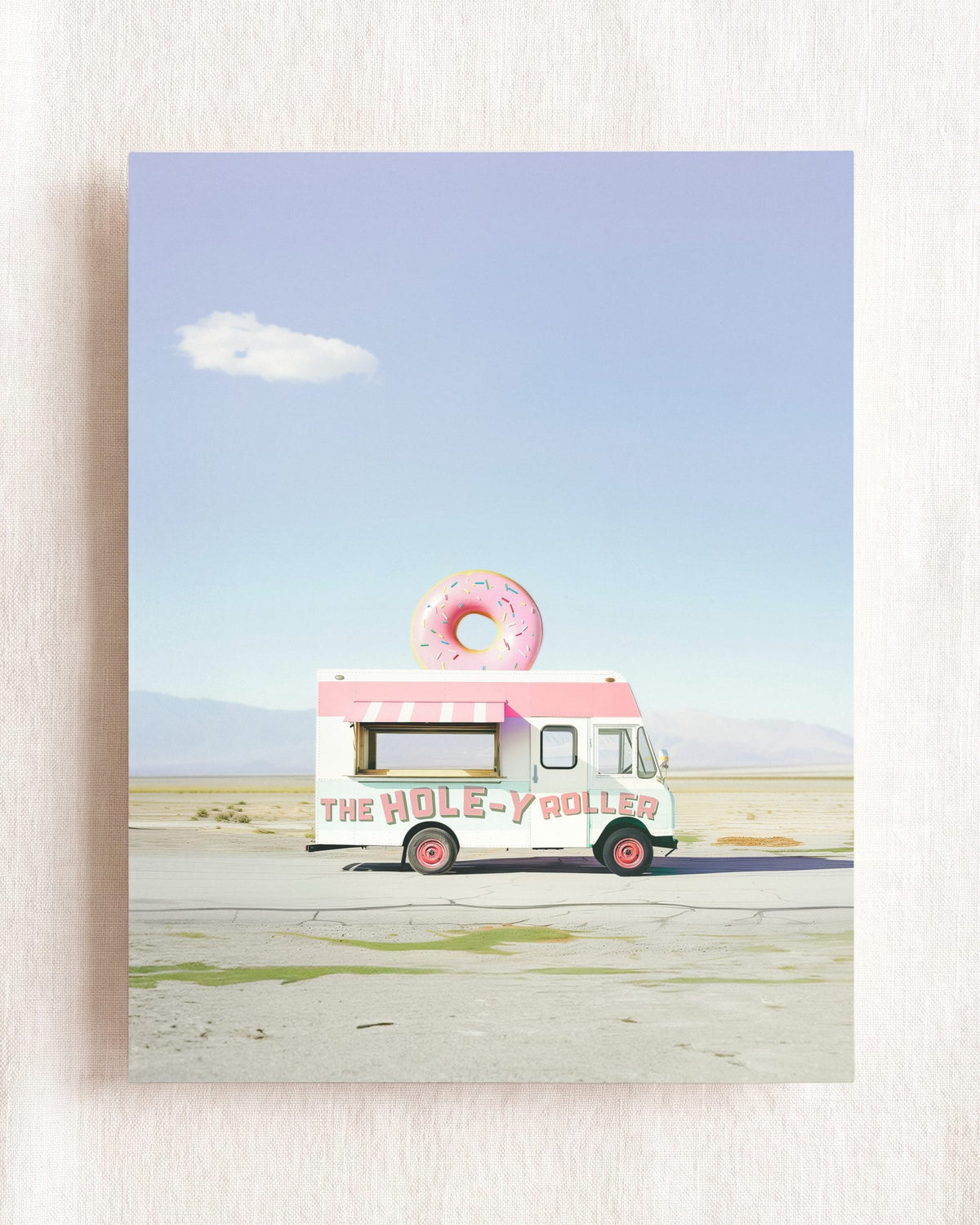 The HOLE-y Roller Food Truck Art