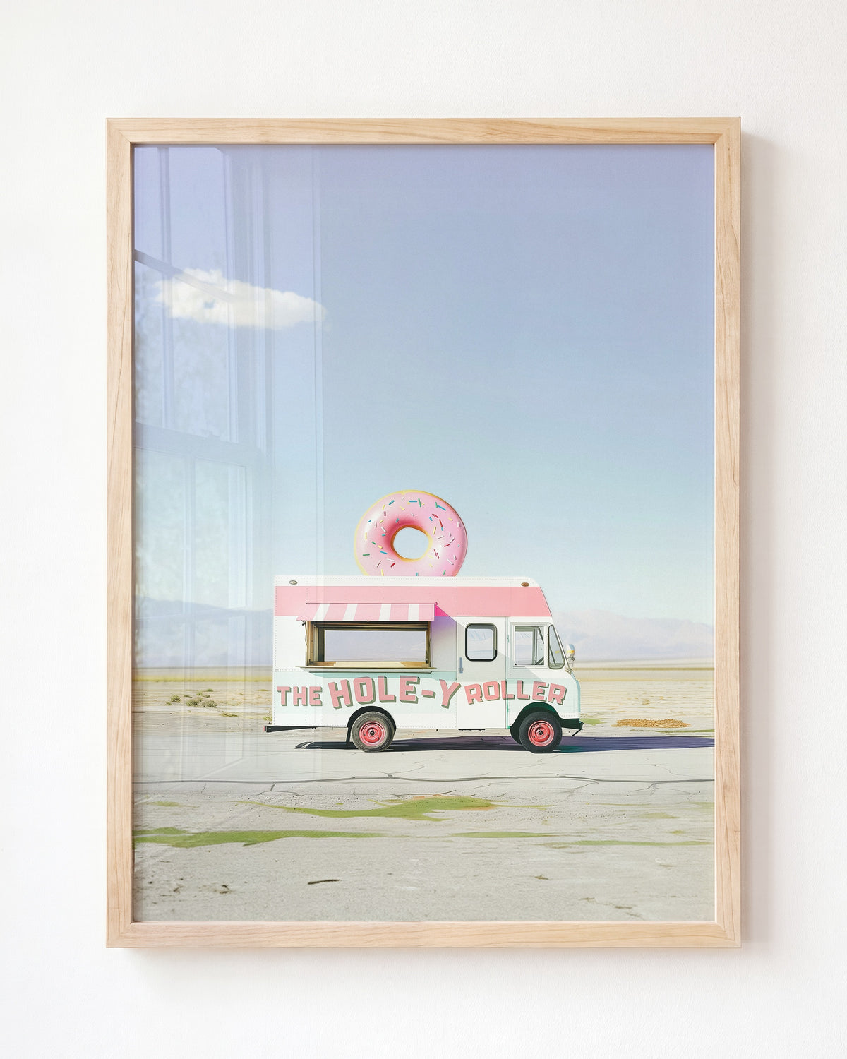 The HOLE-y Roller Food Truck Art – Framed