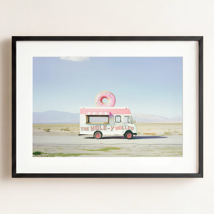 The HOLE-y Roller Food Truck Art