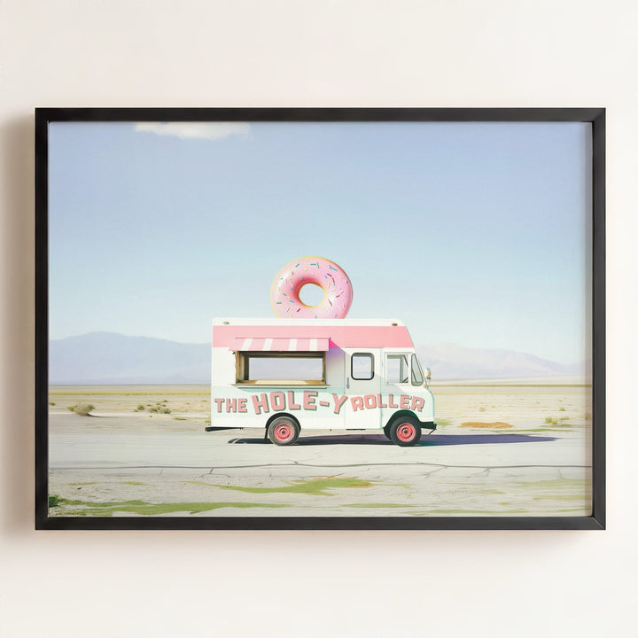 The HOLE-y Roller Food Truck Art