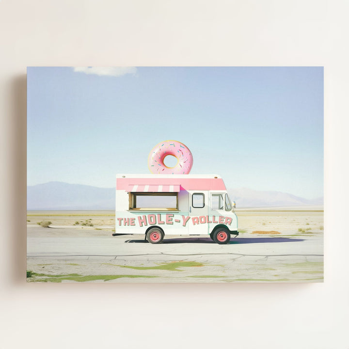 The HOLE-y Roller Food Truck Art