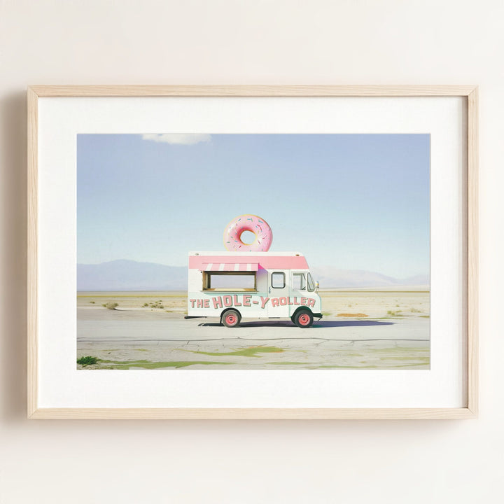 The HOLE-y Roller Food Truck Art