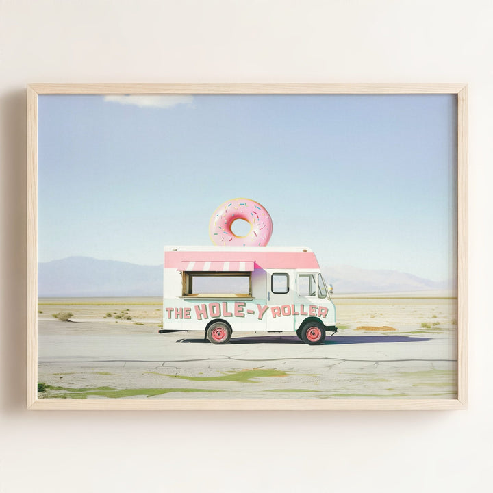 The HOLE-y Roller Food Truck Art