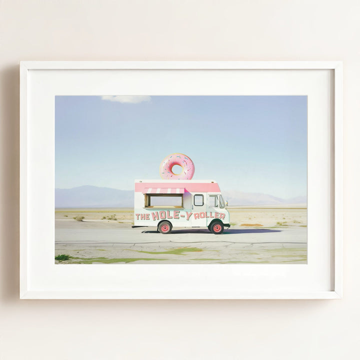 The HOLE-y Roller Food Truck Art