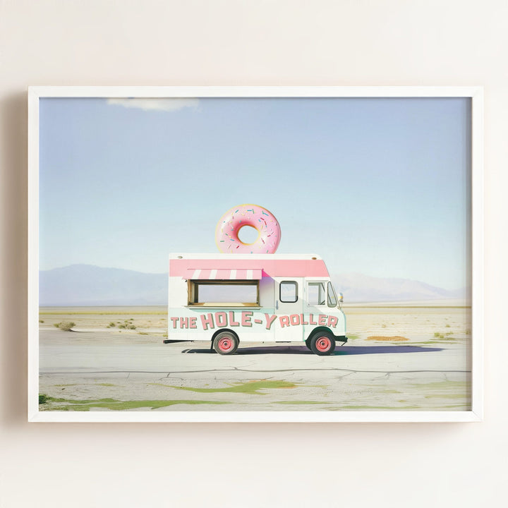 The HOLE-y Roller Food Truck Art