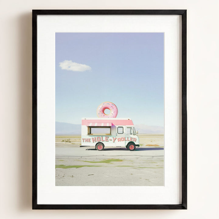 The HOLE-y Roller Food Truck Art