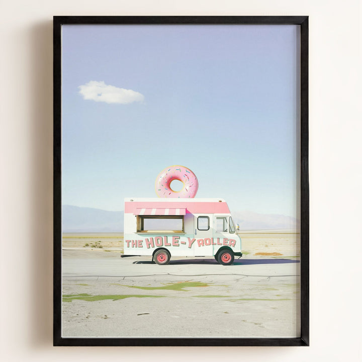 The HOLE-y Roller Food Truck Art