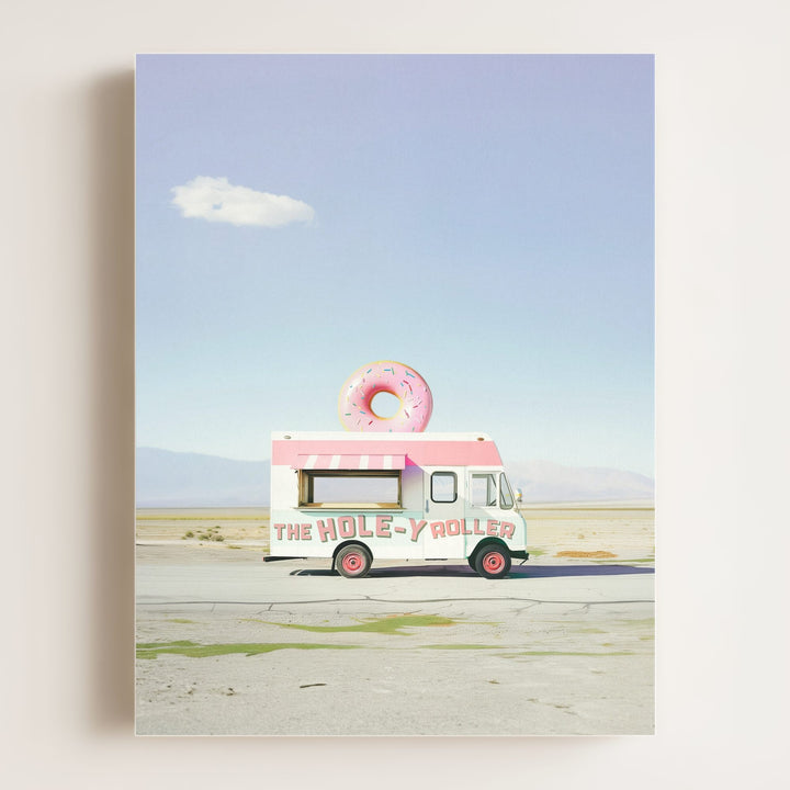 The HOLE-y Roller Food Truck Art