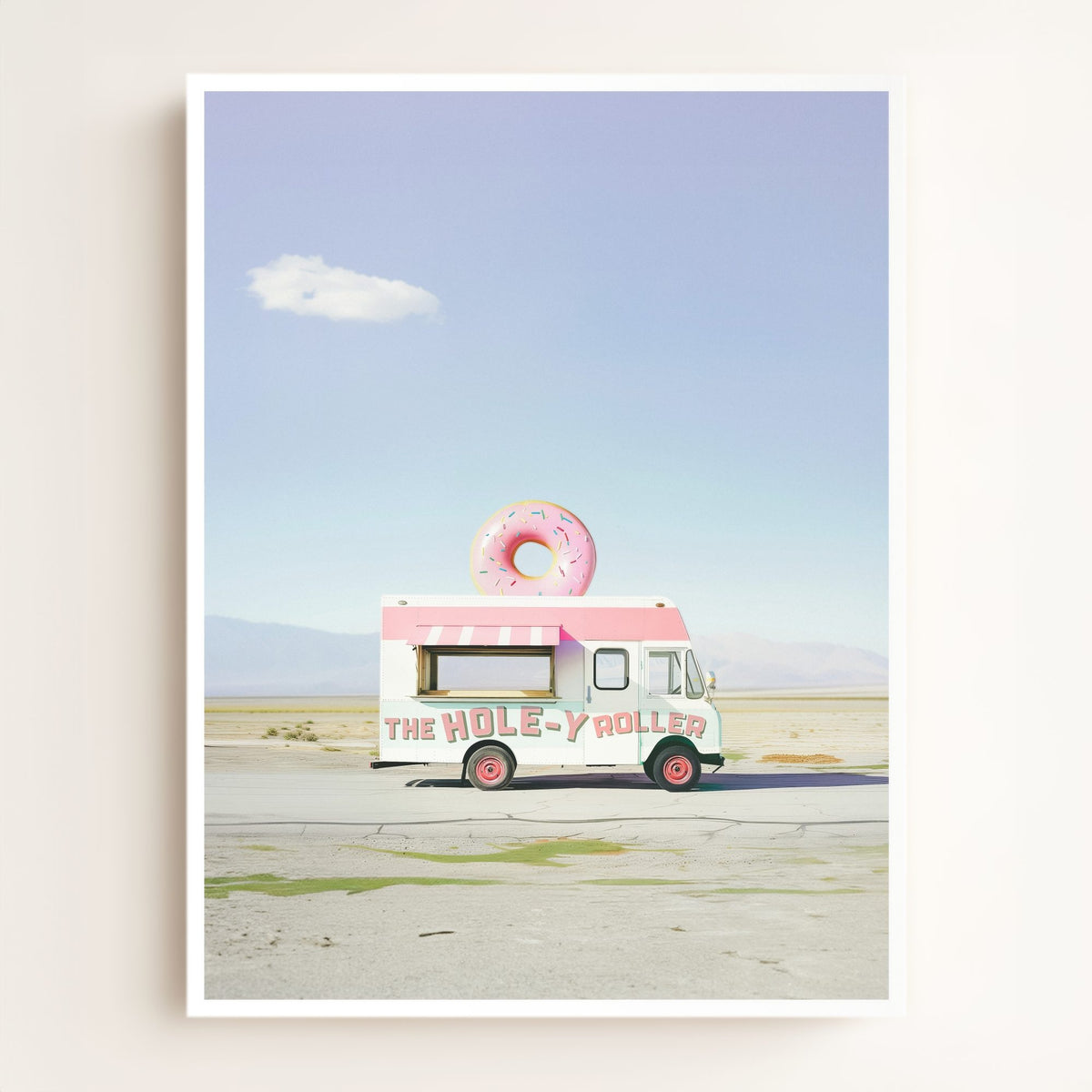 The HOLE-y Roller Food Truck Art