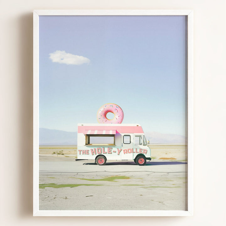 The HOLE-y Roller Food Truck Art