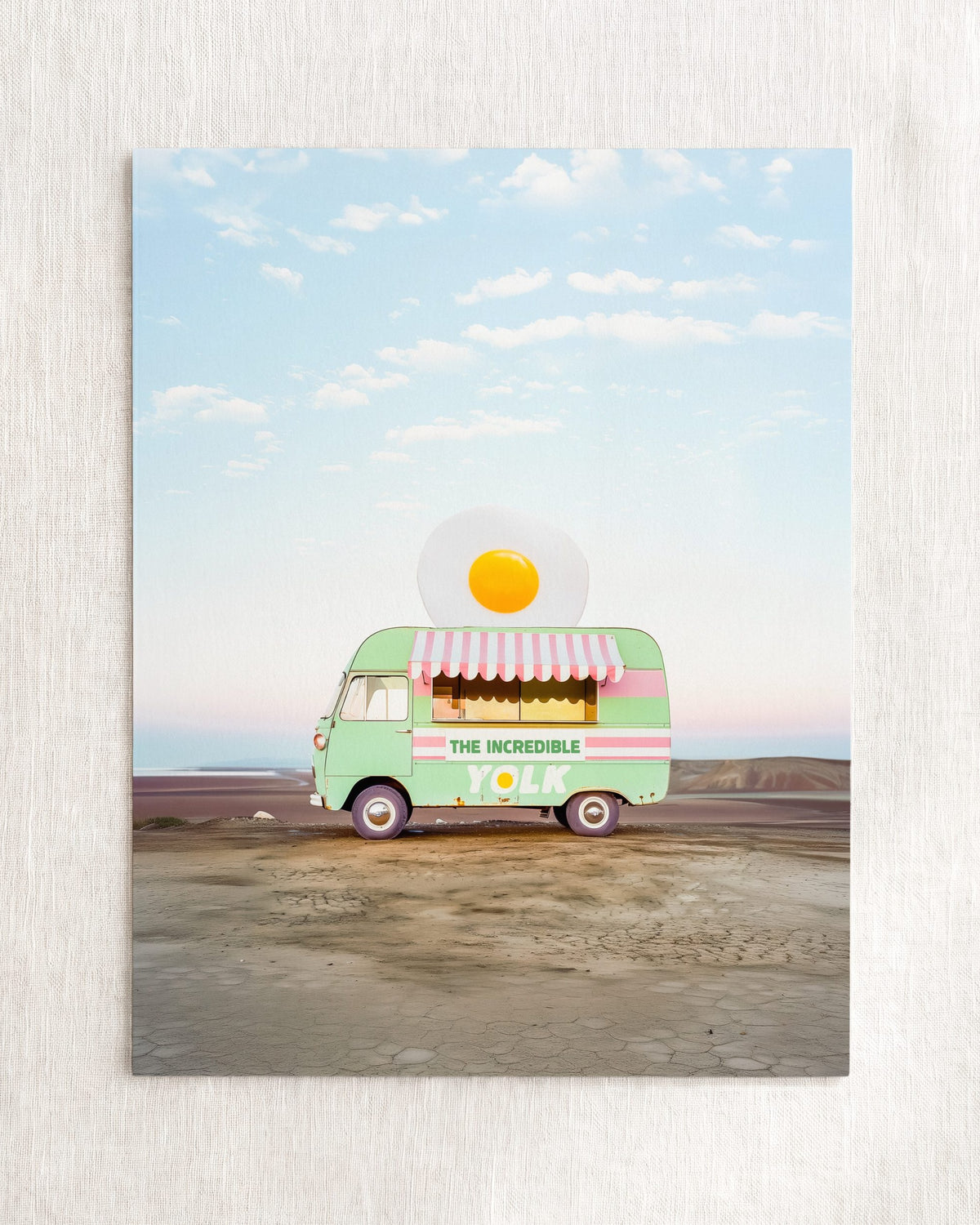 The Incredible Yolk Food Truck Art