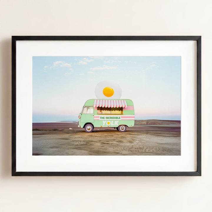 The Incredible Yolk Food Truck Art