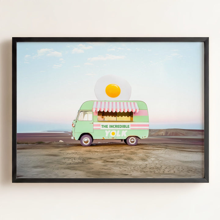 The Incredible Yolk Food Truck Art