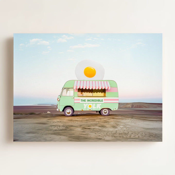 The Incredible Yolk Food Truck Art