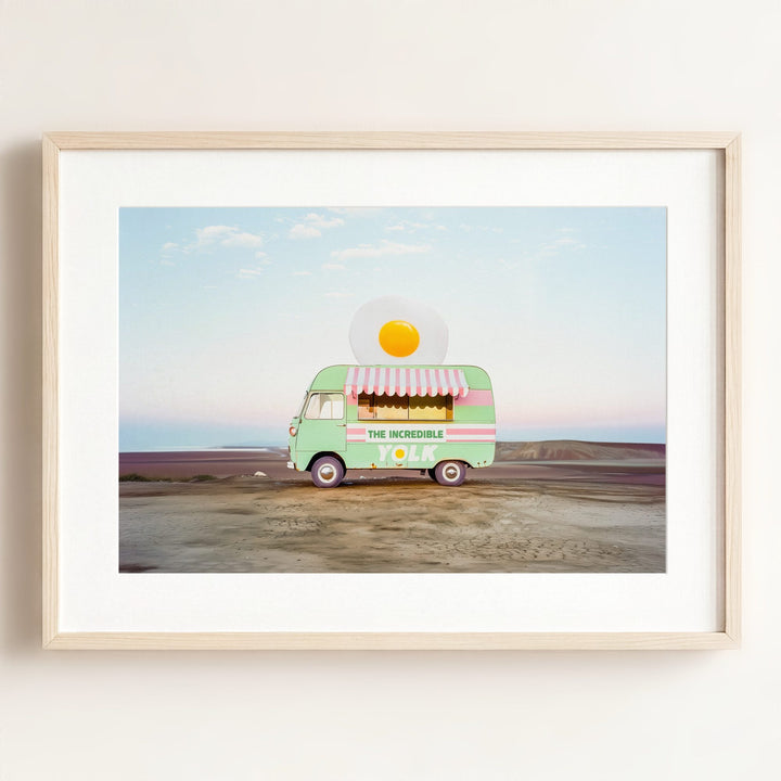 The Incredible Yolk Food Truck Art