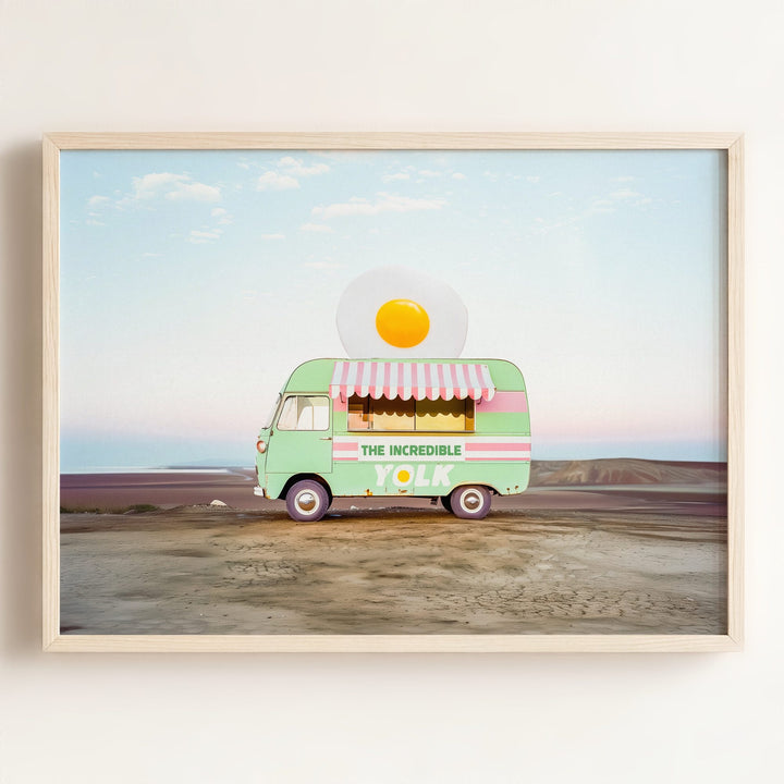 The Incredible Yolk Food Truck Art