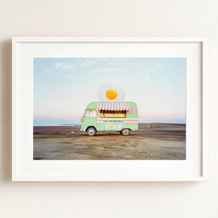 The Incredible Yolk Food Truck Art