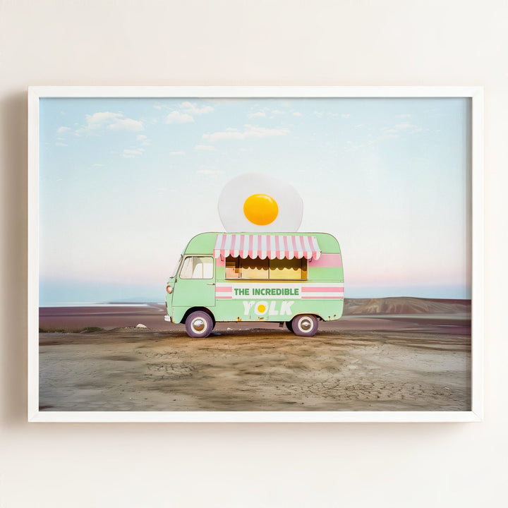 The Incredible Yolk Food Truck Art