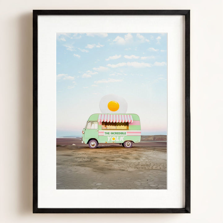 The Incredible Yolk Food Truck Art