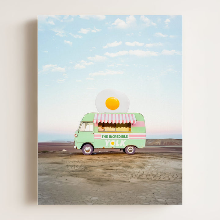 The Incredible Yolk Food Truck Art