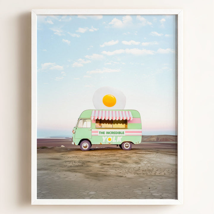 The Incredible Yolk Food Truck Art