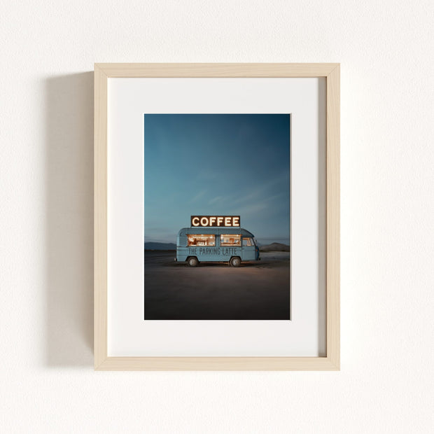 The Parking Latte Food Truck Art