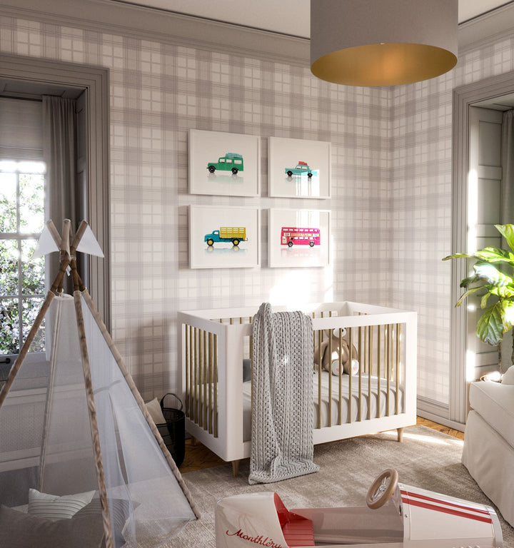 Toy Cars Collection Horizontal Art Prints for Boy&