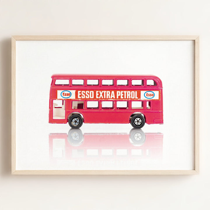 Toy Cars: Double Decker Bus Vertical