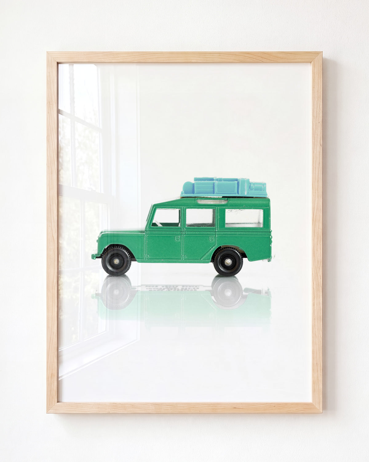 Toy Cars: Land Rover Art – Framed