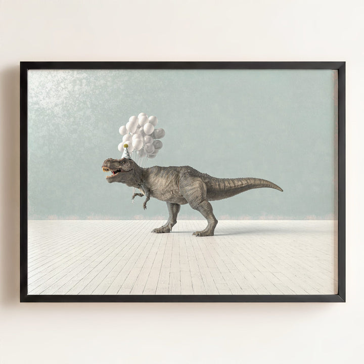 Tyrannosaurus Rex Party Animal Art Print