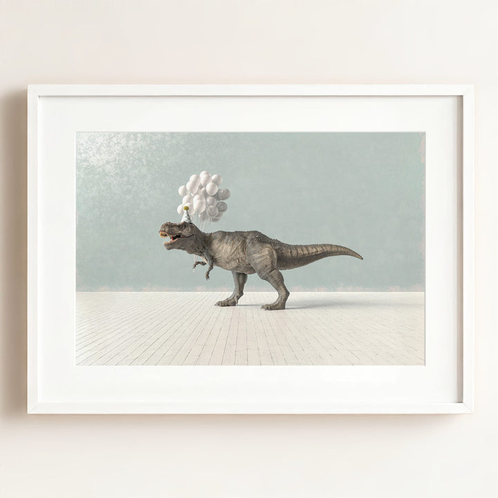 Tyrannosaurus Rex Party Animal Art Print