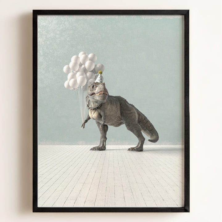 Tyrannosaurus Rex Party Animal Art Print