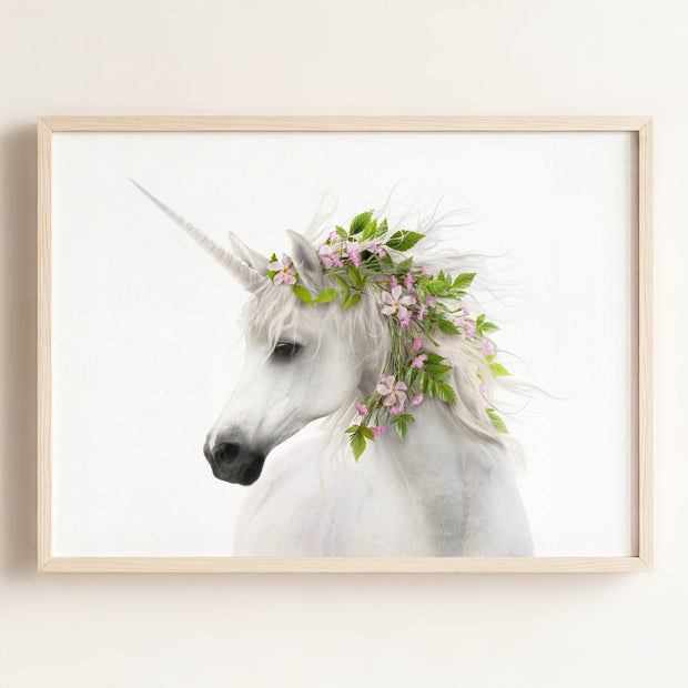 Unicorn with Flower Crown