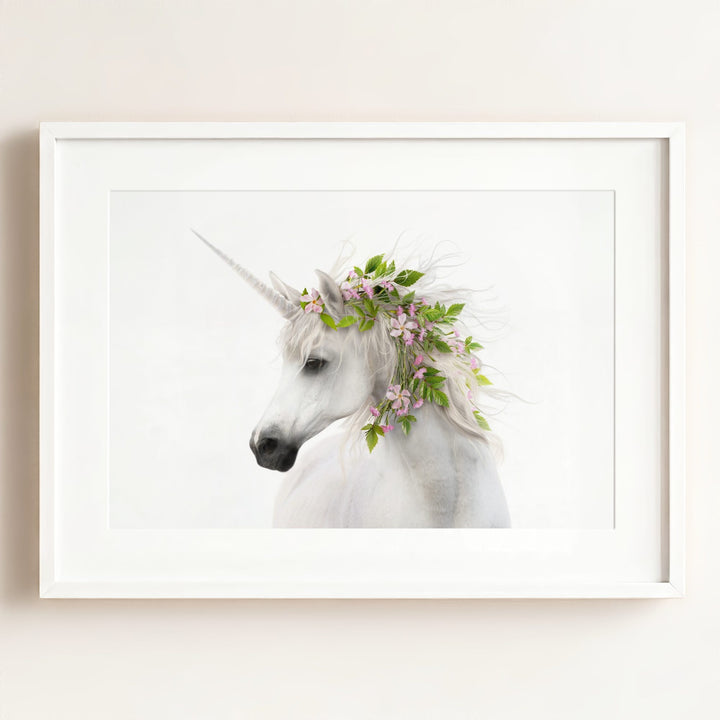 Unicorn with Flower Crown