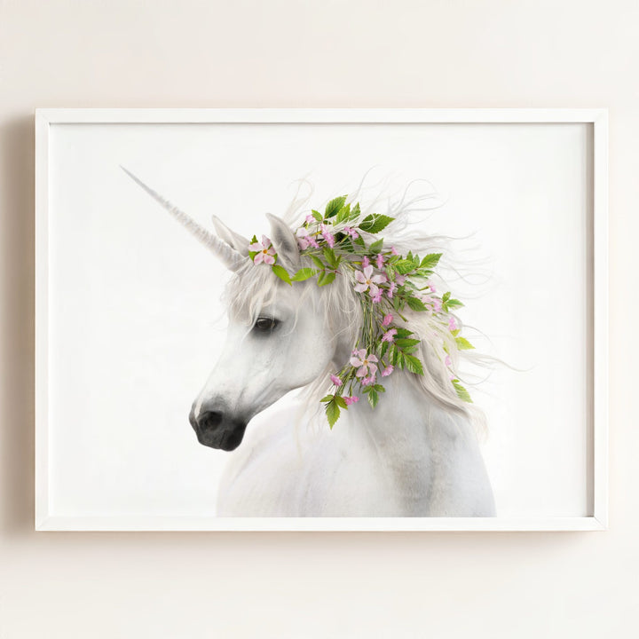 Unicorn with Flower Crown