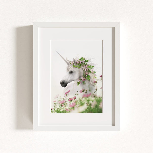 Unicorn with Flower Crown