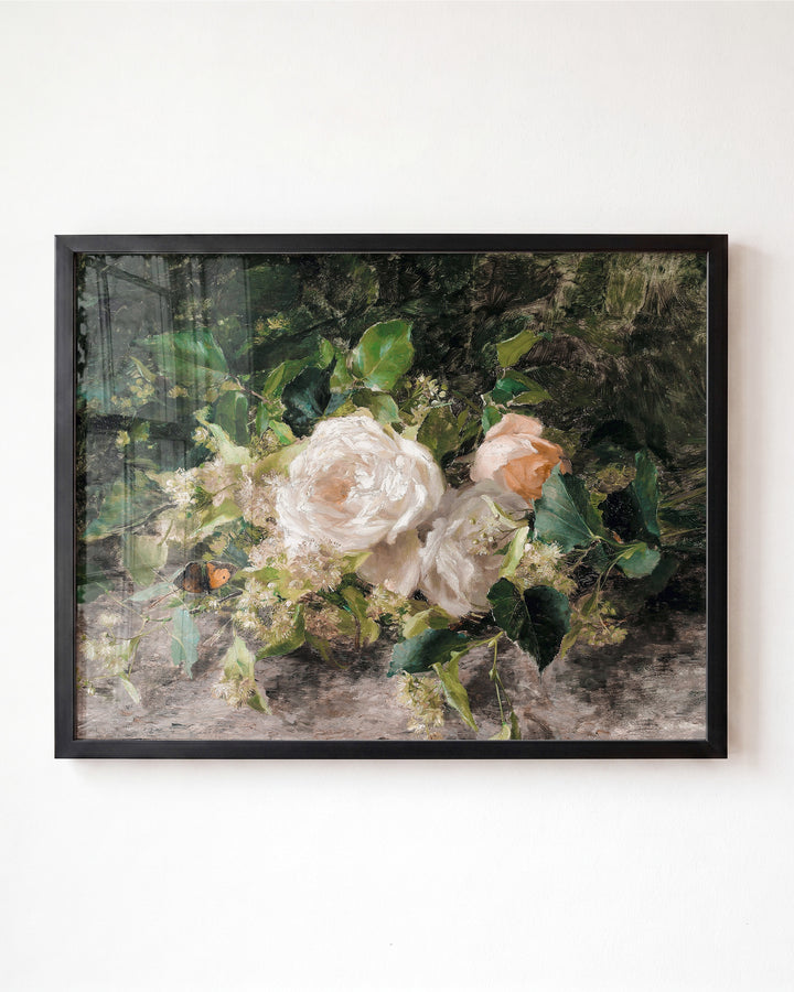 Vintage Roses Art Print
