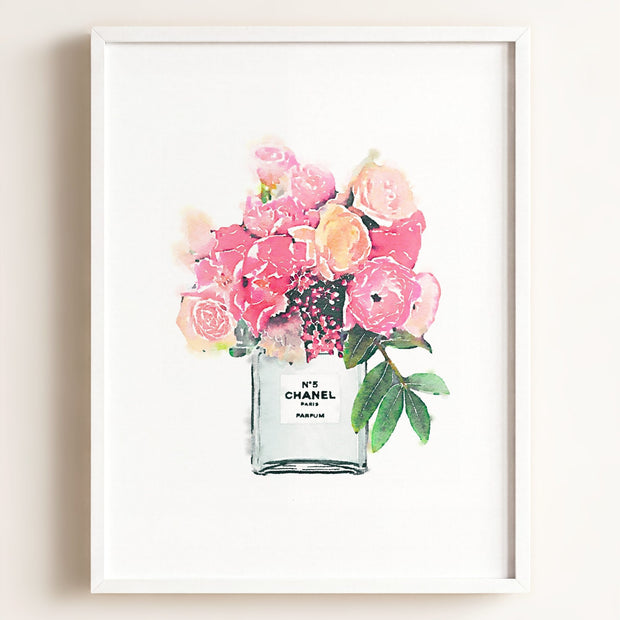 Watercolor Floral Bouquet