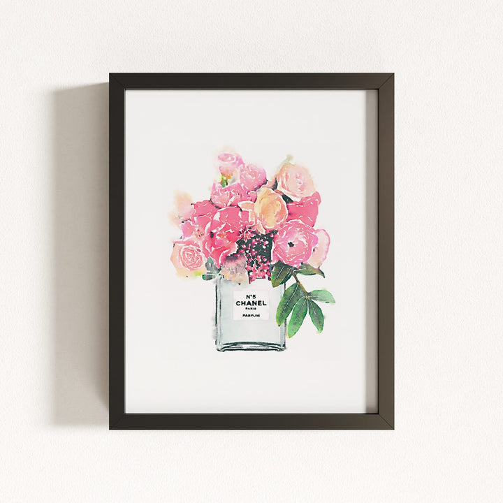 Watercolor Floral Bouquet