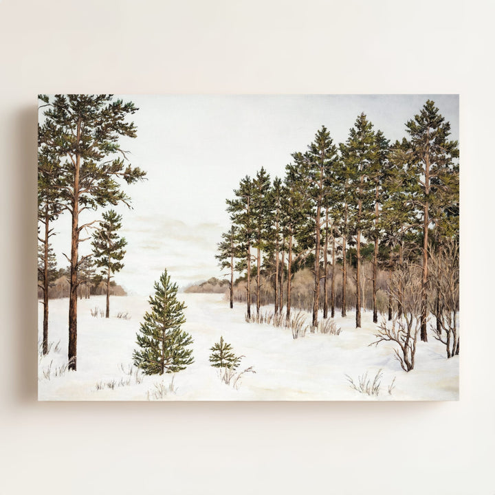 Winter Marsh Art Print
