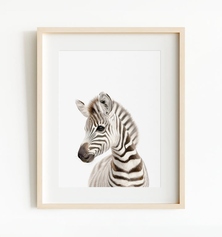 Baby Safari Animals Nursery Decor - African Animals Set of 6 Prints